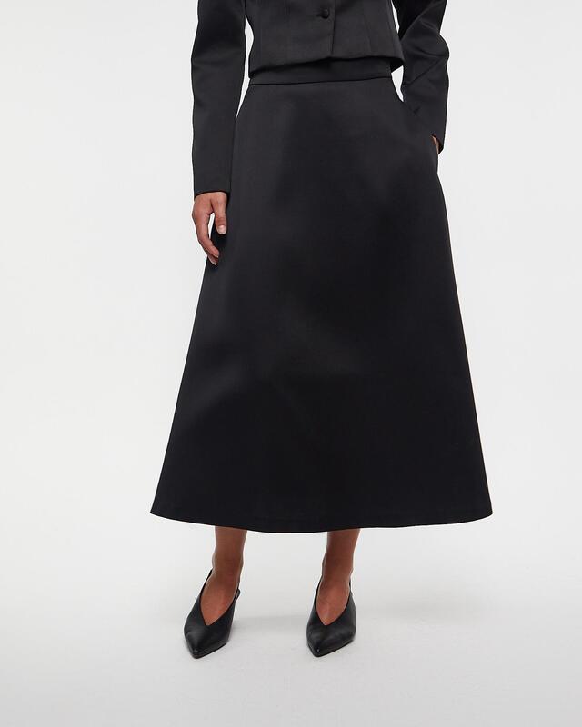 Wakakuu Icons Kjol Rio Satin Svart M