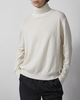 Wakakuu Icons Sweater Cashmere Wool Turtleneck Pearl XS