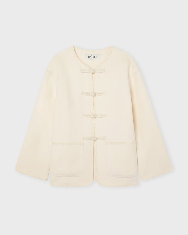 RÓHE Jacket Traditional double-faced  Offwhite 34