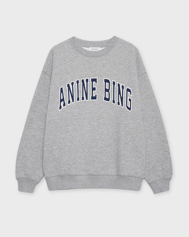 ANINE BING Sweatshirt Spencer  Grey melange S