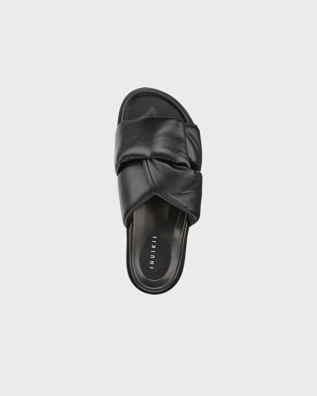 Inuikii Sandals Soft Crossed Svart EUR 41