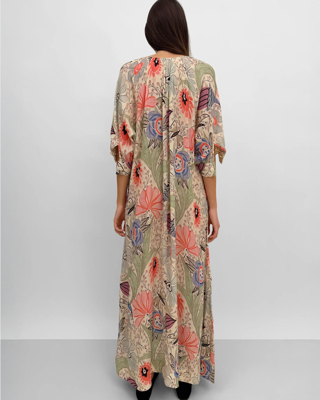 Rodebjer Dress Windy Ducharne Coral XS