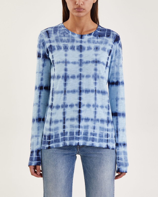 Proenza Schouler T-Shirt Tie Dye Blå M