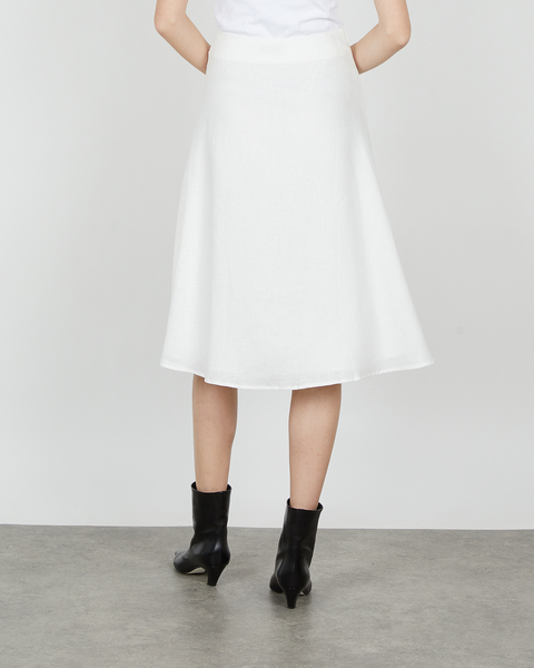 Skirt Linen White 2