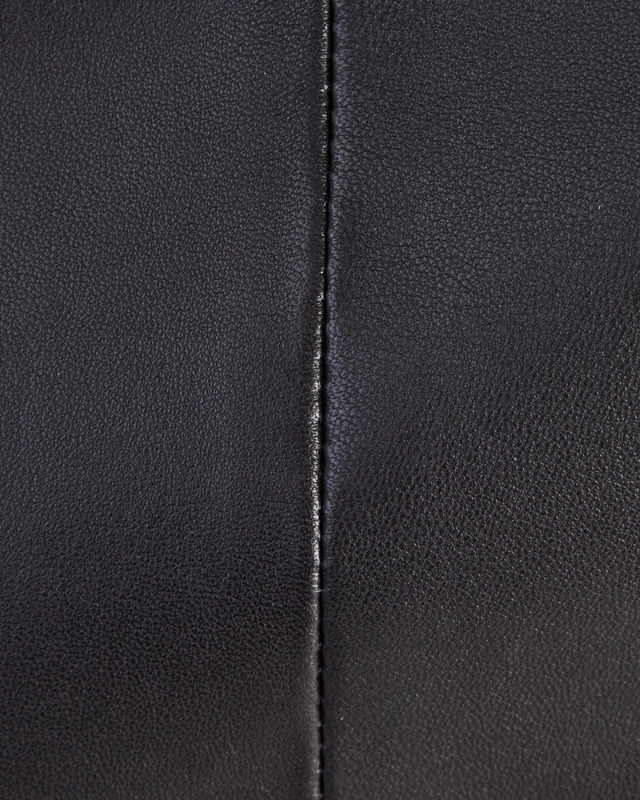By Malina Leather Skirt  Black XS