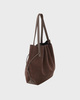Yuzefi Taske Scallop Suede Brown ONESIZE