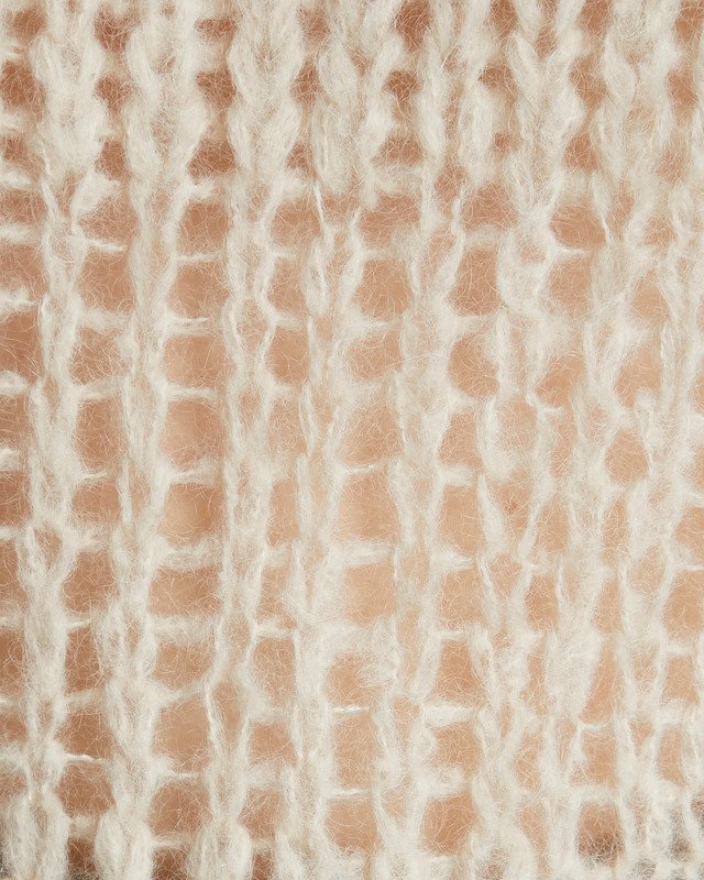 Acne Studios Sweater Mohair Blend Sand XS