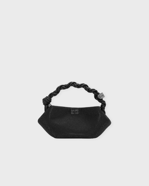 Bag Ganni Bou Mini Satin Strass Black ONESIZE 1