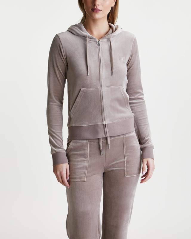 Juicy Couture Hoodie Robertson Beige/brun XXS