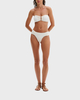 Malina Bikinitop Signature Gold Embellished Bandeau Vanilla XS