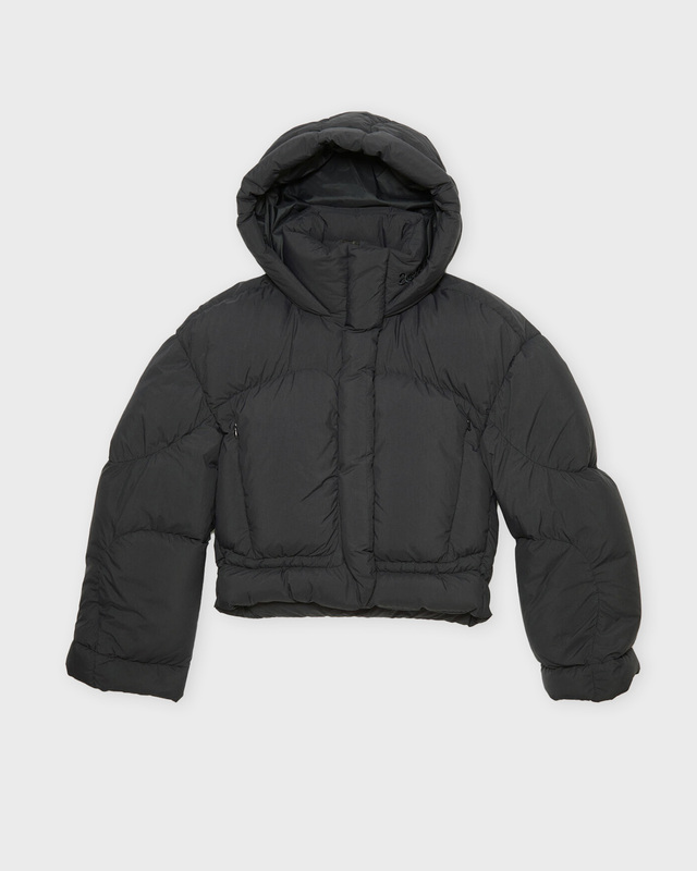 Acne Studios Jacket Hooded Puffer Svart 38