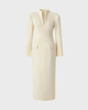 Malina Maxikjole Vanesa Deep V-Neck Pearl 34