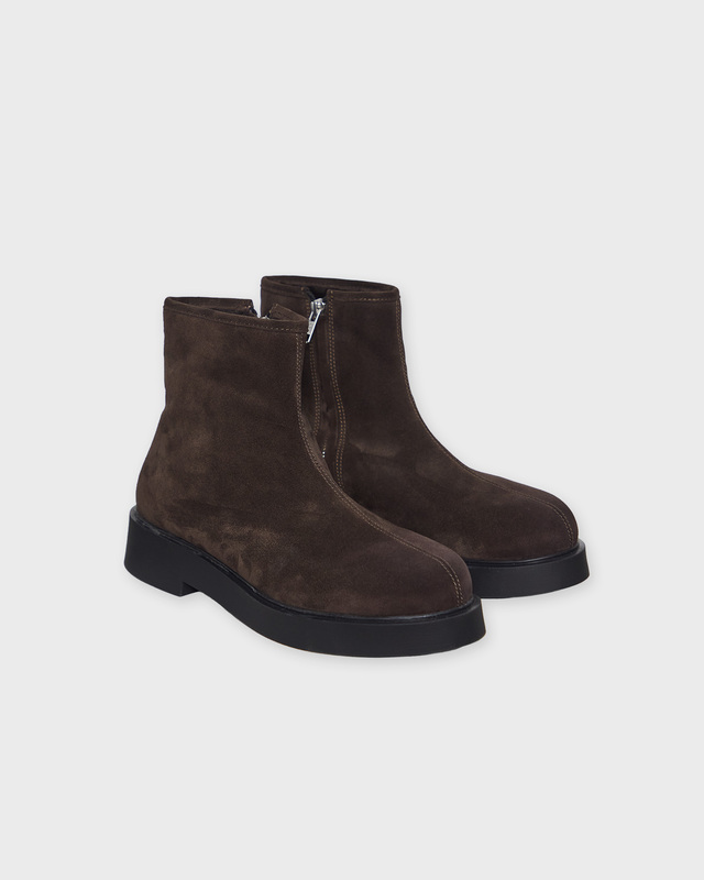 Wakakuu Icons Boots Cambridge Suede Lamb Fur Brun EUR 36
