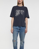 Anine Bing T-Shirt Cohen Tee Washed black S