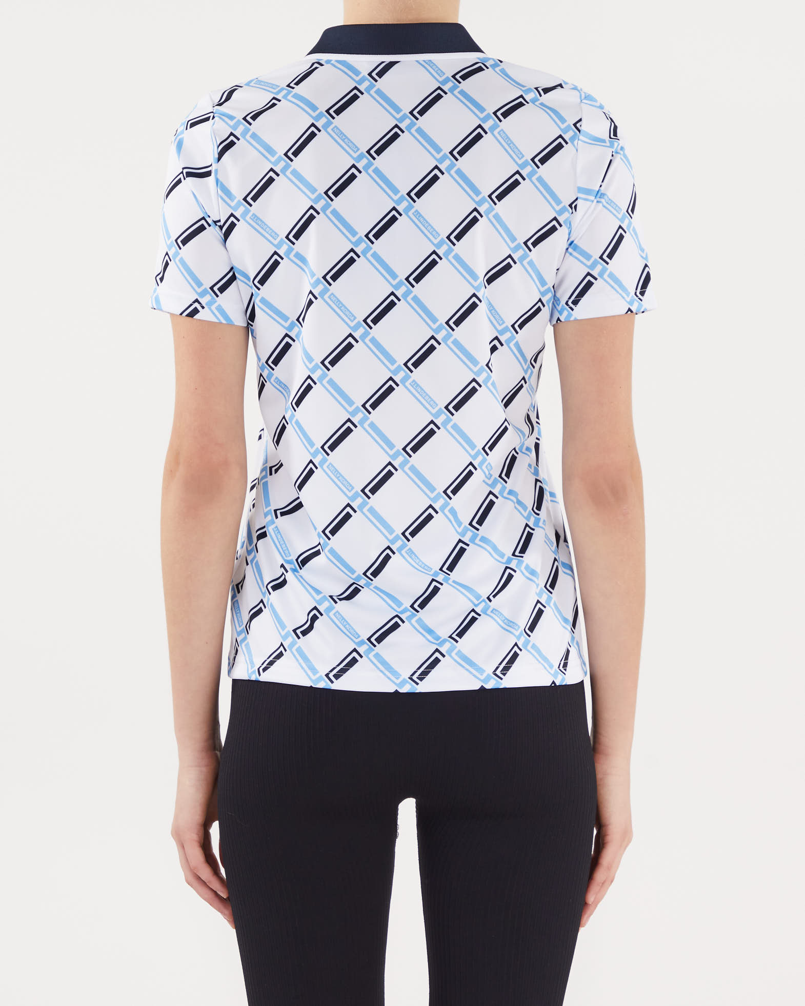 J Lindeberg NK Golf piké Blå WAKAKUU