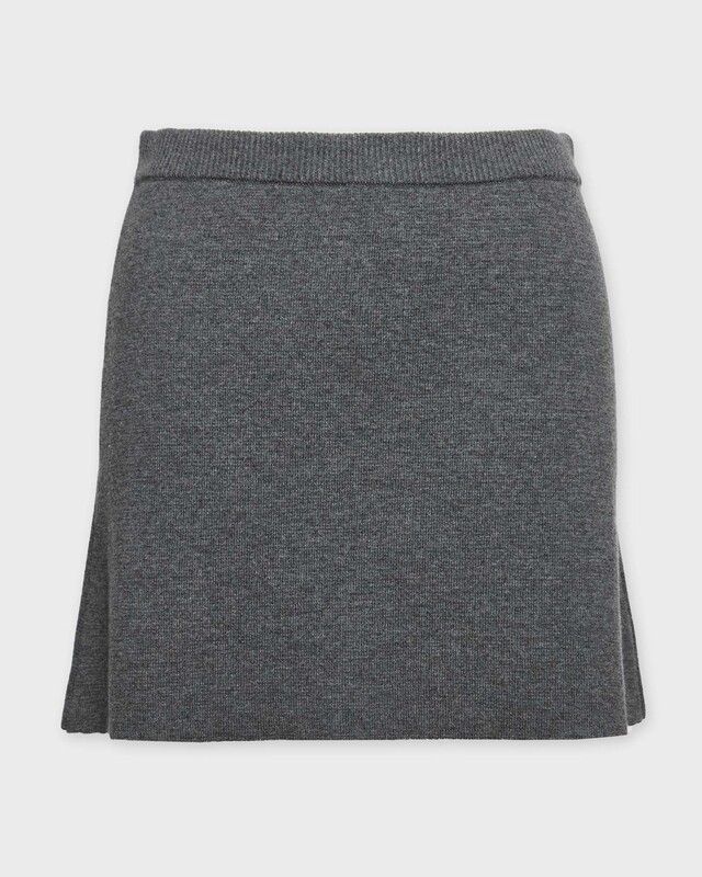 Wakakuu Icons Skirt Coventry Wool Grå M