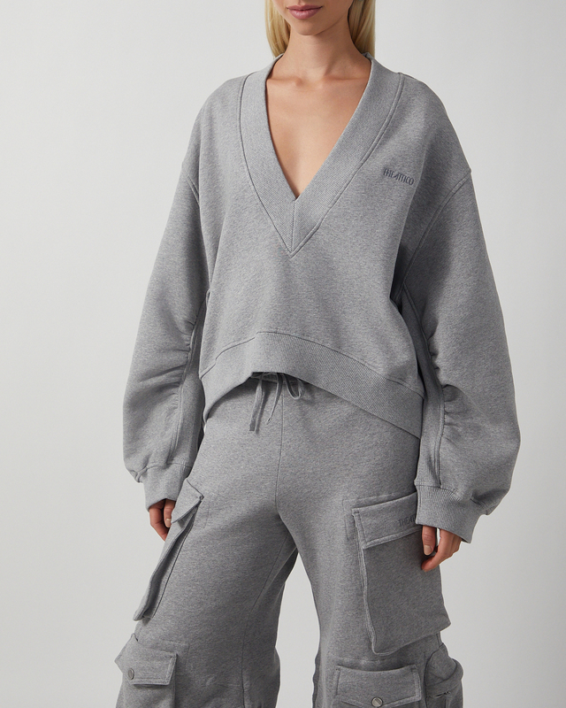 The Attico Tröja faded grey Grey melange IT 44 (EUR 40)