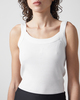 By Malene Birger Topp Frillo Vit XS