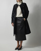 Almada Nederdel Birdy Leather Black M