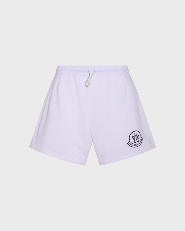 Moncler Shorts Logo  Natural XS