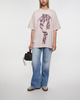 Acne Studios T-Shirt Bow Relaxed Rosa XS