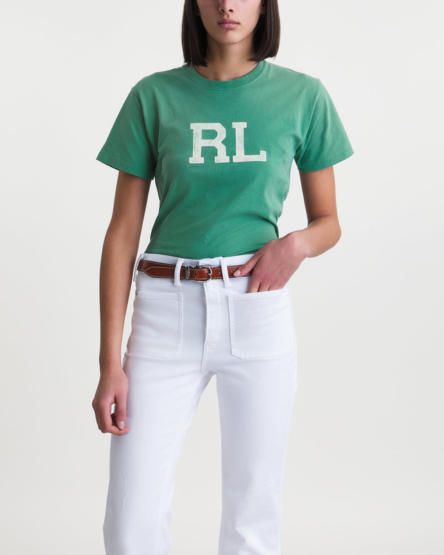 Polo Ralph Lauren T-Shirt RL Logo Short Sleeve Jersey Grön L