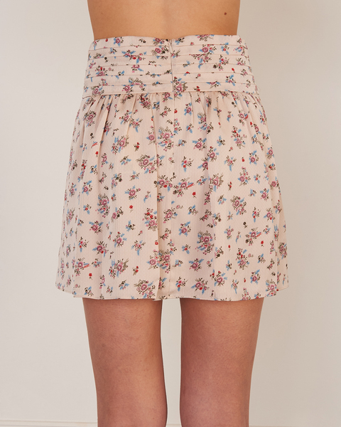 Skirt Jadala Plisse Ecru 1