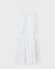 Dagmar Dress Cotton Strap  White 40