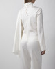 RÓHE Topp Silk Foulard Cream 36