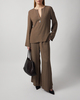 By Malene Birger Trousers Lucee Chocolate 34