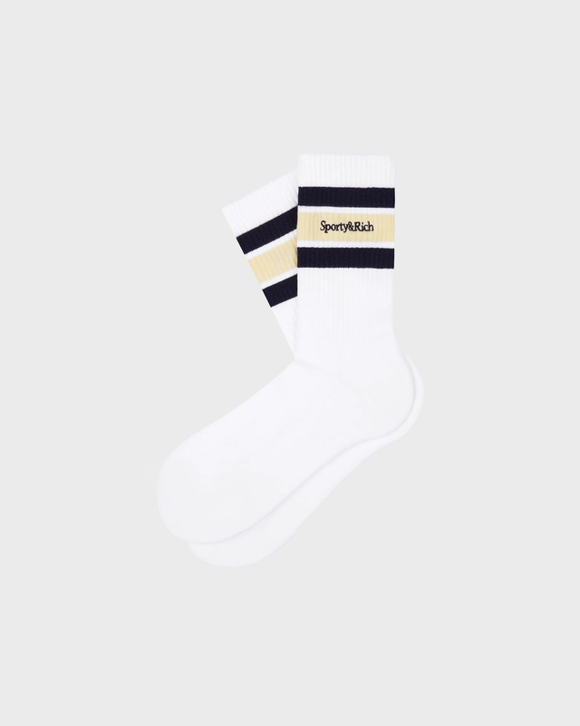 Sporty & Rich Sokker Serif Logo White ONESIZE