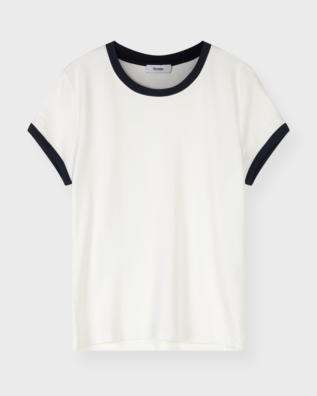 Stylein T-Shirt Cleo Vit/navy XL