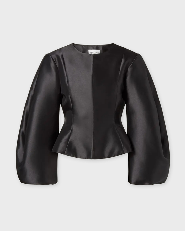 Malina Blouse Vendela Balloon Sleeve Black 40