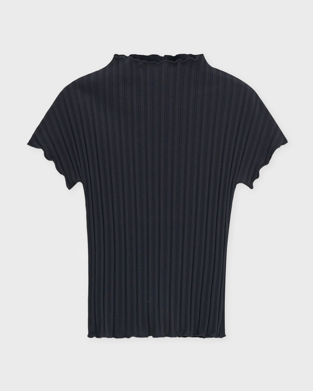 Filippa K Top Rib Cap Sleeve Black L