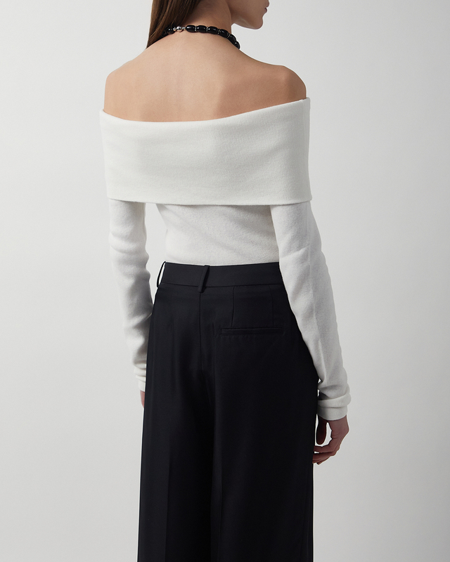 LISA YANG Top Claudina  White 0 (XS-S)