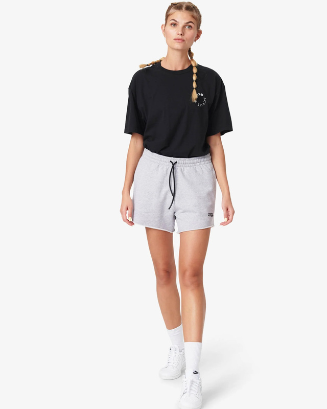 7 Days Active T-Shirt Organic Logo Svart XS