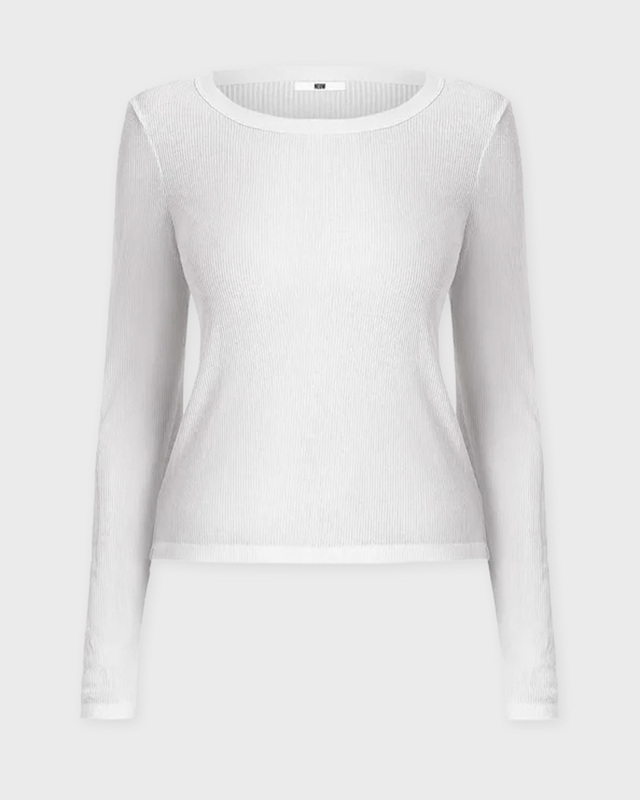 NEUW Top Echo Longsleeve White S
