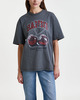 Ganni T-Shirt Future Heavy Cherry Grå S