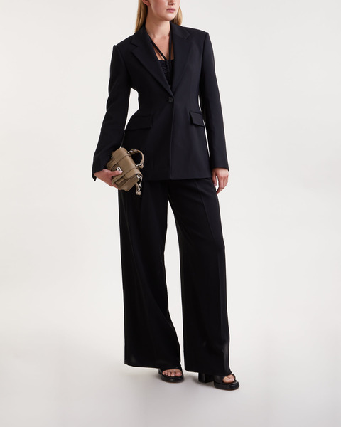 Jacket Viscose Suiting  Svart 1