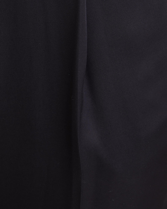 Malina Byxor Charlotte high waist wide satin Svart S