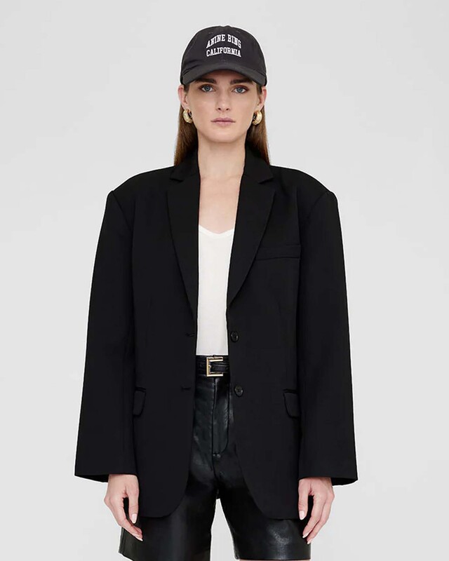 Anine Bing Cap Jeremy Baseball Vintage black ONESIZE