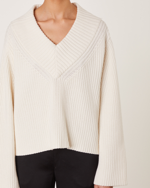 Sweater Amberlyn Vit 2