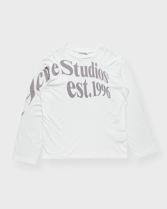Acne Studios T-shirt Relaxed fit graphic Offwhite S