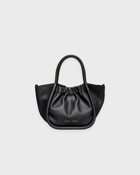 Bag Small Ruched Tote Black 1