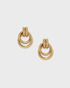 Anine Bing Earrings Double Knot Guld ONESIZE