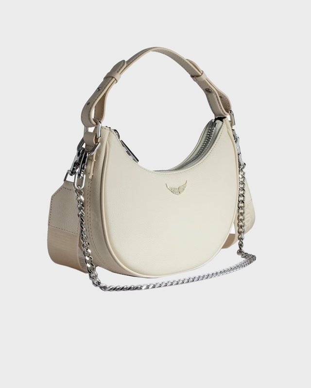 Zadig & Voltaire Bag Moonrock Grained Leather Beige ONESIZE