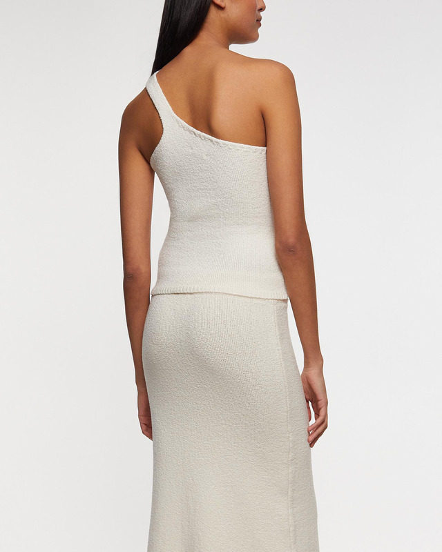 Almada Label  Top Una One-Shoulder Shell M