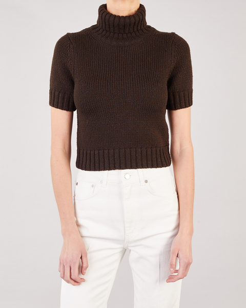 Turtleneck Sweater Brun 1