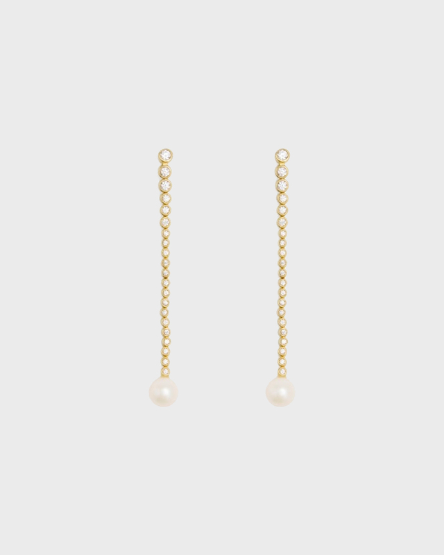 Ragbag Odile Chandelier Earrings Gold ONESIZE