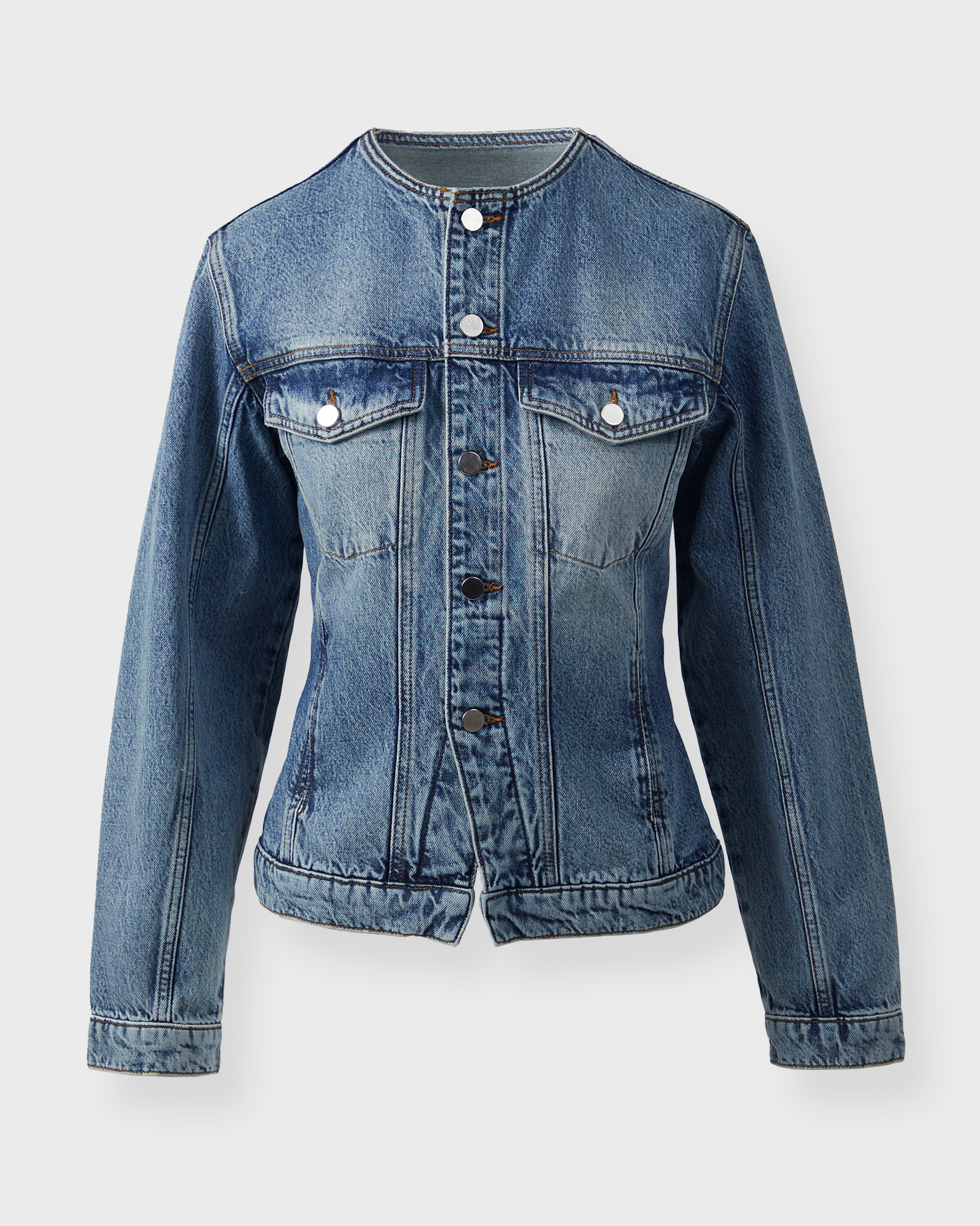 Wakakuu Icons Women's Denim Jacket Cierra S